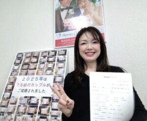 「出会いがないんです！」と仰る女性のお客様が無料相談にご来店。今年こそは素敵な出...