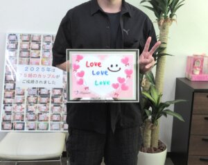 少し時間はかかりましたが、全て運命の人と出会うためだったんですね💕 ハピネスでは...